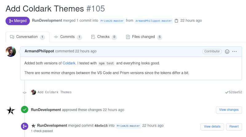 Première Pull Request Github